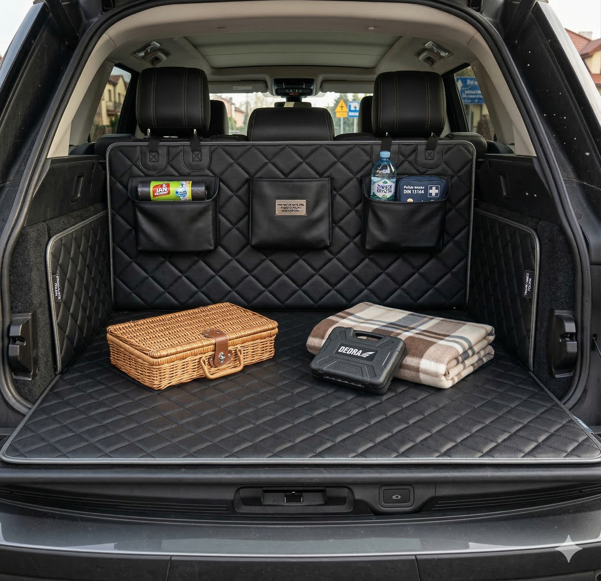 Mata do Bagażnika Samochodowego Wodoodporna – Uniwersalna Ochrona Bagażnika | Idealna dla Psa